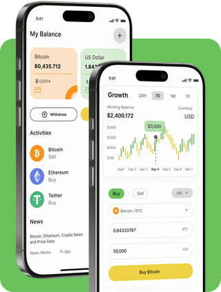 Silver Kryptek trading platform interface with live market data
